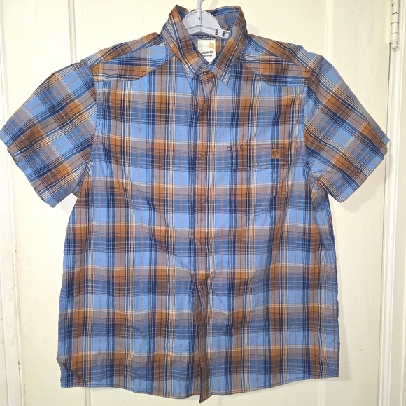 Solaris Plaid Button-Down Pearl Snap Top Size XL - Picture 2 of 11